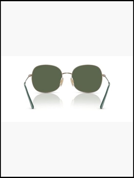 Round Metal Frame Polarized Sunglasses with UV Protection main image 4
